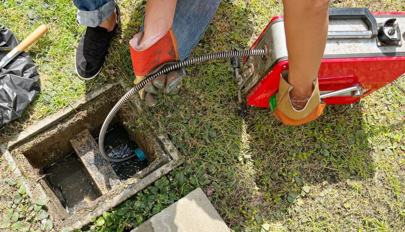 Drain cleaning service